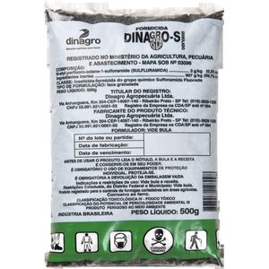 Isca Formicida Dinagro-S Convencional 25 Kg - 50x500g